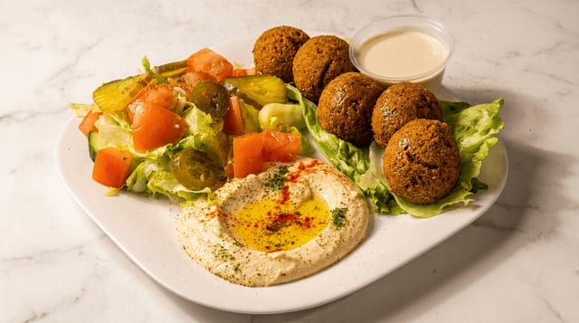 Falafel Plate.
