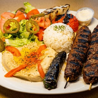 Kofta Kebab Plate