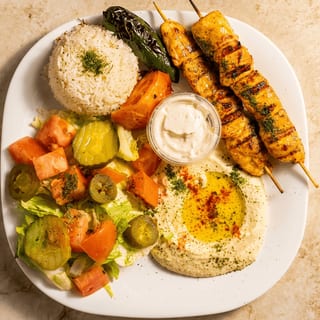Chicken Kebab Plate