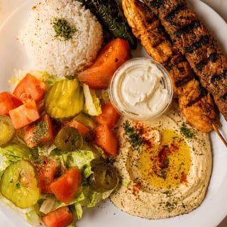 Chicken & Kofta Plate